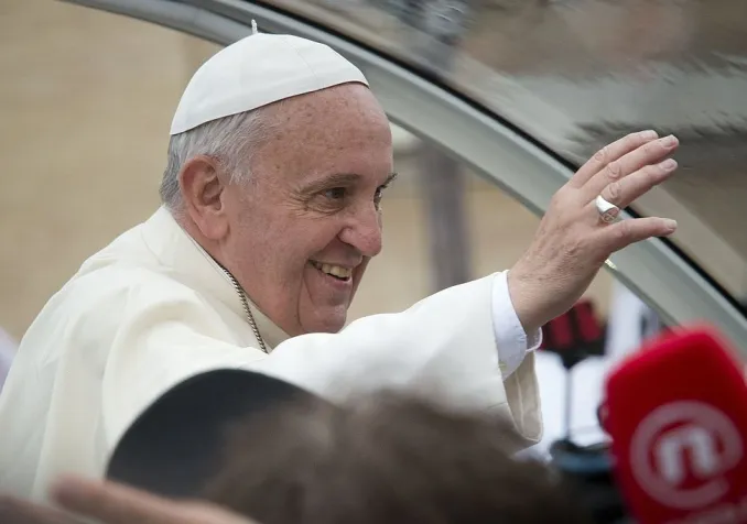 Le pape François en 2014 ©Aleteia Image Department, CC BY-SA 2.0 Wikimedia Commons