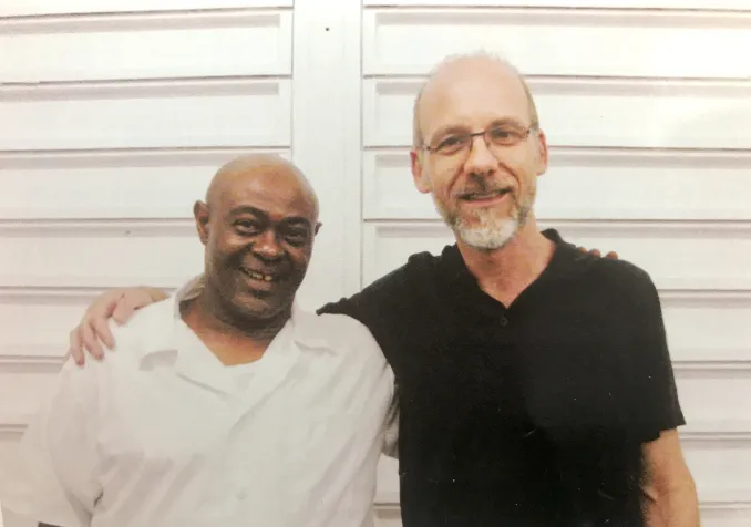 Alonzo Lydell Burgess et Fabien Hünenberger ©Fabien Hünenberger/RTSreligion