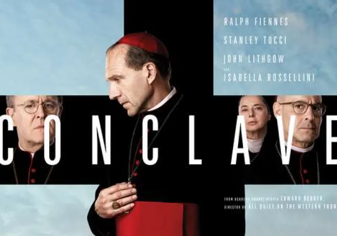 Extrait de l'affiche du film «Conclave» ©DR