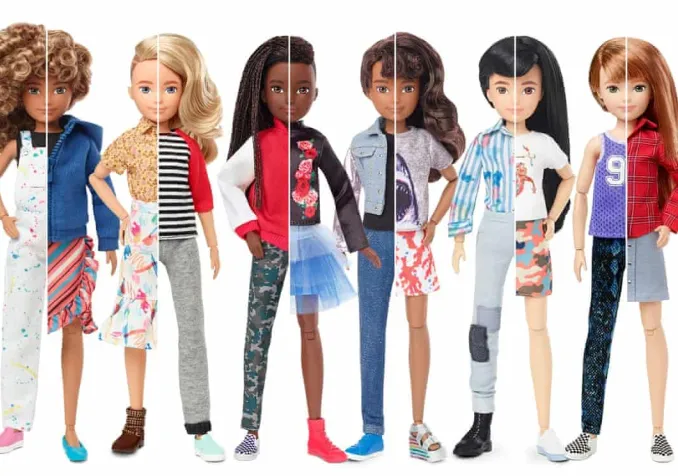 Mattel sort une nouvelle gamme de Barbie sans identité sexuelle prédéfinie ©Mattel