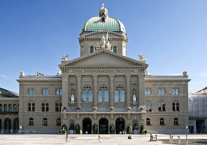 Palais fédéral à Berne ©Wikimedia Commons/CC-BY-2.0/Flooffy