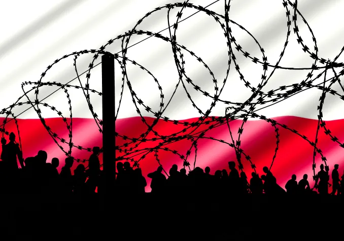 La Pologne avait choisi d’investir environ 350 millions d’euros pour la création de son mur avec la Biélorussie.  © Getty Images