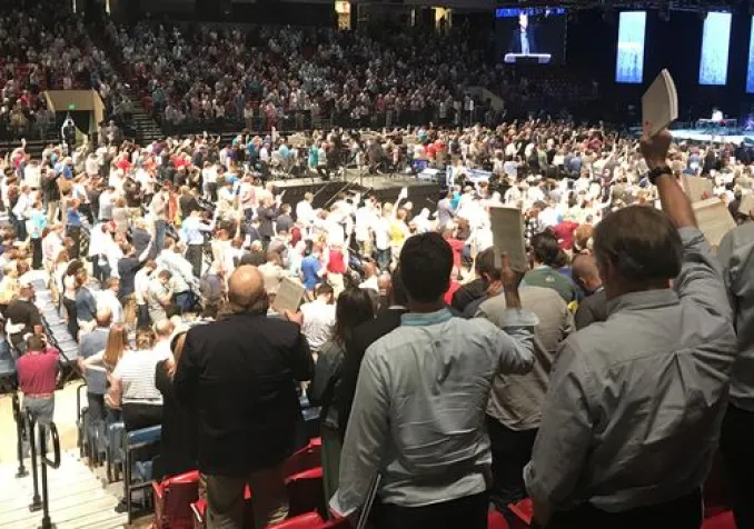 Rassemblement de la Convention des baptistes du Sud ©Fabien Hünenberger/RTSreligion