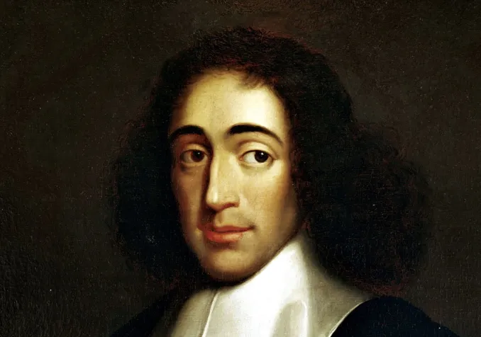 Portrait de Baruch Spinoza (peintre inconnu, 1665) ©Domaine public