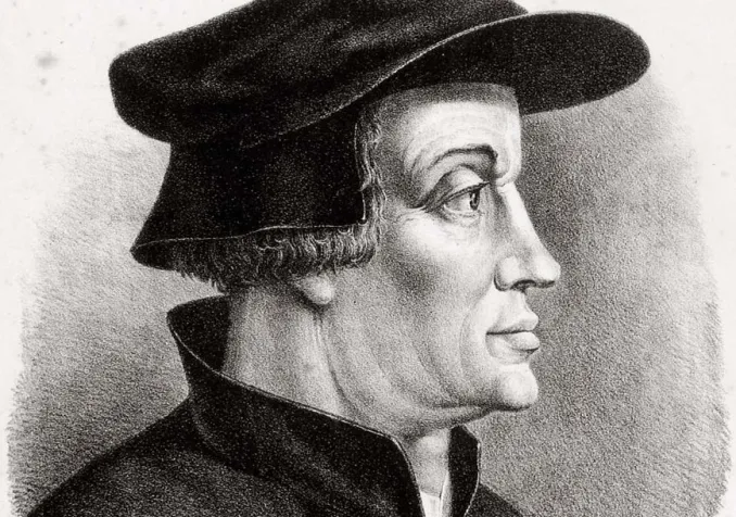 Ulrich Zwingli, d'après Georg Osterwald (1803–1884) ©Domaine public, Wikimedia Commons