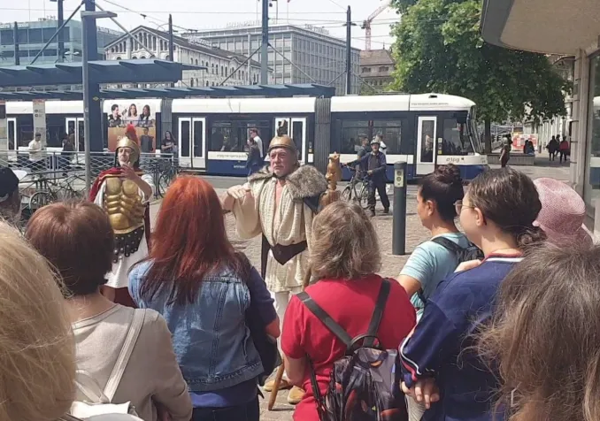 Balade théâtralisée à Genève ©DR