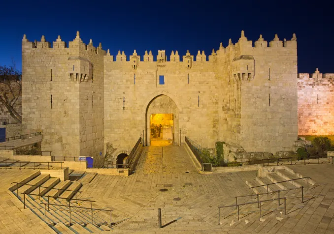 La porte de Damas à Jérusalem ©iStock