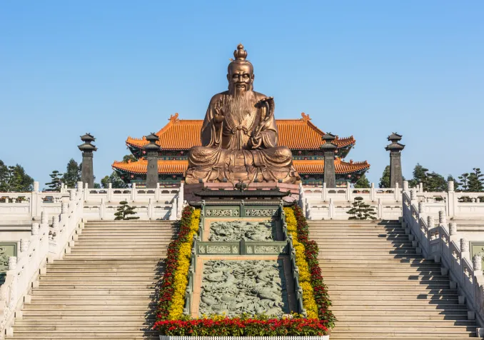 Statue de Lao Tseu, fondateur du taoïsme ©iStock