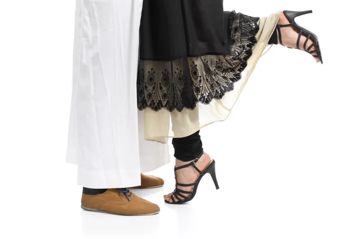 Voile ou talons aiguille: où est la soumission? IStock