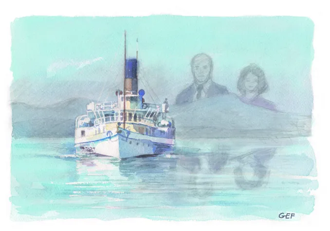 Charles Pictet, passionné de patrimoine a contribué à la restauration de la flotte lémanique. © Gilles-Emmanuel Fiaux