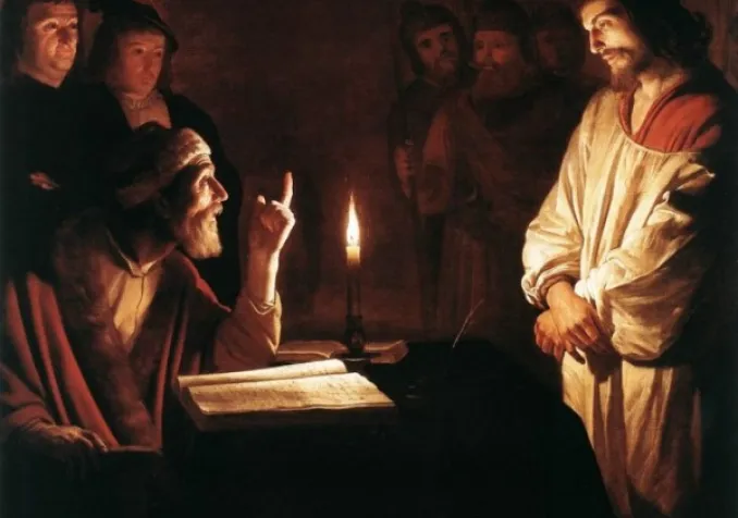 Le Christ devant Caïphe Il est avantageux qu'un seul meure pour le peuple