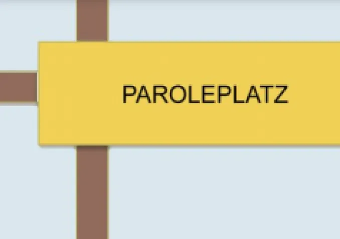 Paroleplatz © DR