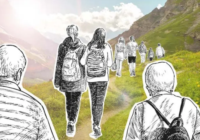 Cheminer, se restaurer et rayonner ! © OIC – EERV