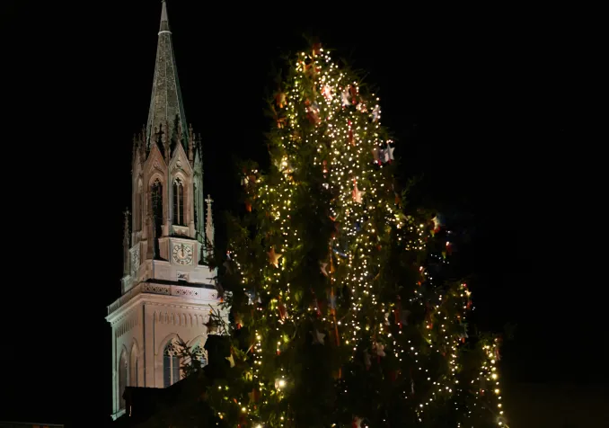 Eglise Saint-Laurent à Saint-Gall (©Augustin Saleem)