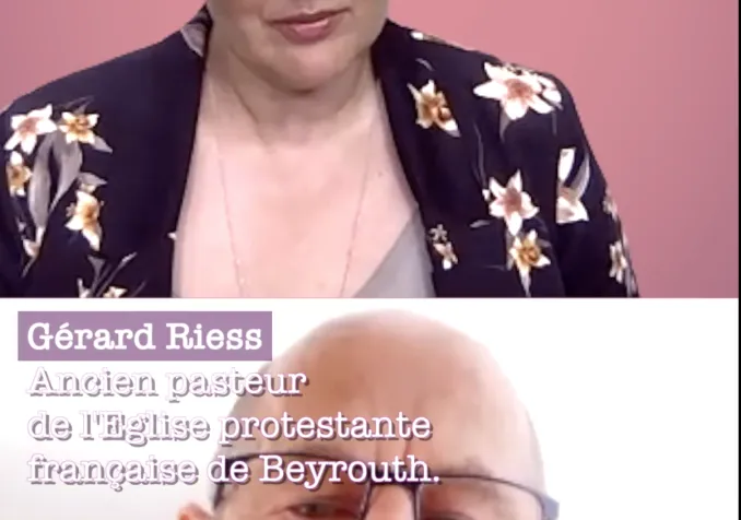 Gérard Riess, ancien pasteur de l'Eglise protestante française de Beyrouth