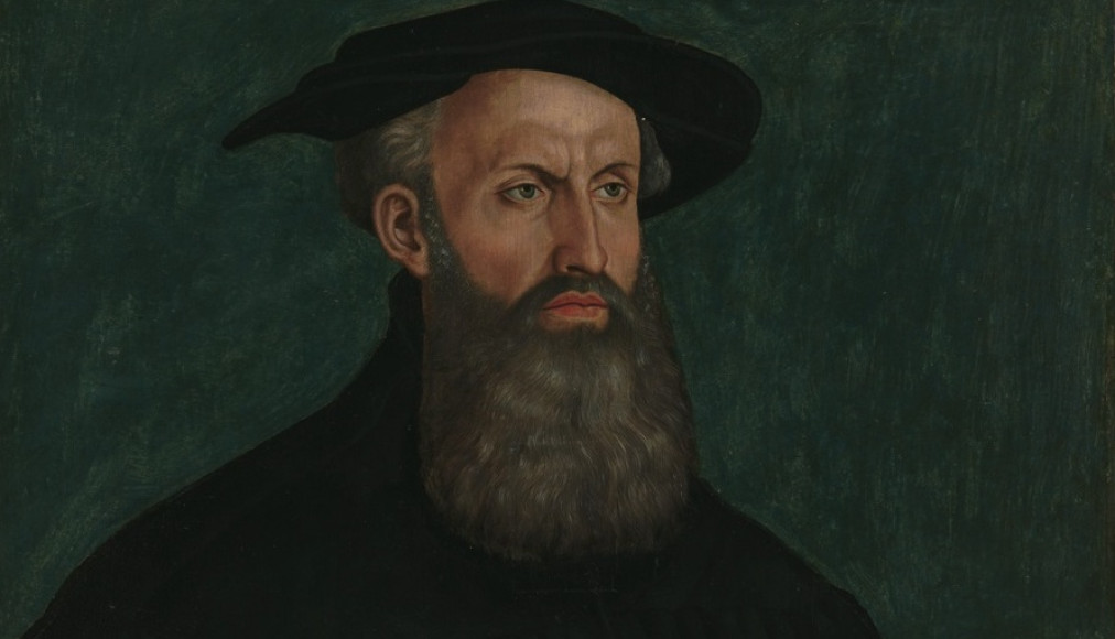 Heinrich Bullinger, auteur de la Confession de foi helvétique postérieure en 1562 (peint par Hans Asper, 1550) Heinrich Bullinger, auteur de la Confession de foi helvétique postérieure en 1562 (peint par Hans Asper, 1550) / ©Domaine public, Wikimedia Commons