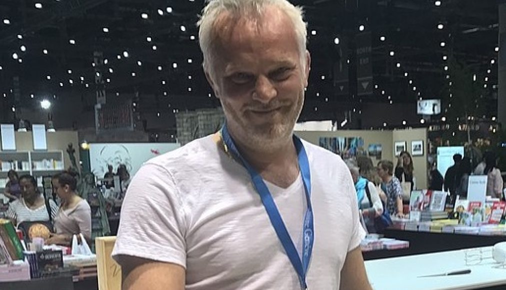 Marc Voltenauer au salon du livre à Genève, 2018 Marc Voltenauer au salon du livre à Genève, 2018 / ©ActuaLitté, CC BY-SA 2.0 via Wikimedia Commons