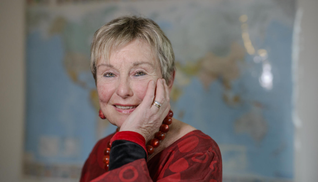 Véronique Egger, aumônière à la retraite de l'Eglise protestante de Genève à Agora Véronique Egger, aumônière à la retraite de l'Eglise protestante de Genève à Agora / Eddy Mottaz / Le Temps