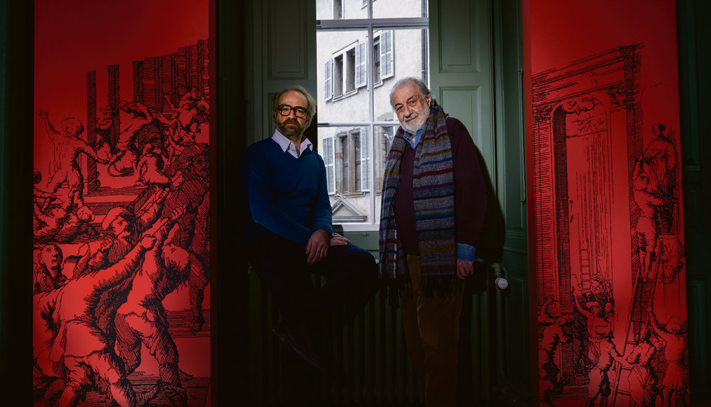 Simon de Tovar et Alain Batifoullier, scénographes du nouveau MIR. Simon de Tovar et Alain Batifoullier, scénographes du nouveau MIR. / © Lundi 13/Nicolas Righetti
