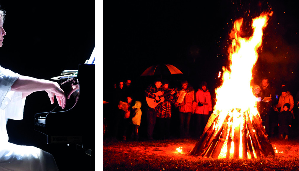 Concert, feu de l'Avent, agape Concert, feu de l'Avent, agape / Fête de l'Avent à Crêt-Bérard