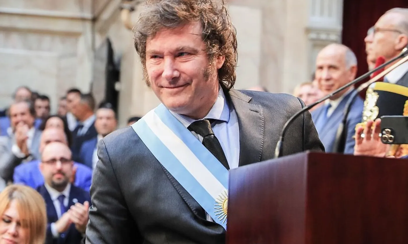 Javier Milei ©Casa Rosada (Argentina Presidency of the Nation), CC BY 2.5 AR Wikimedia Commons