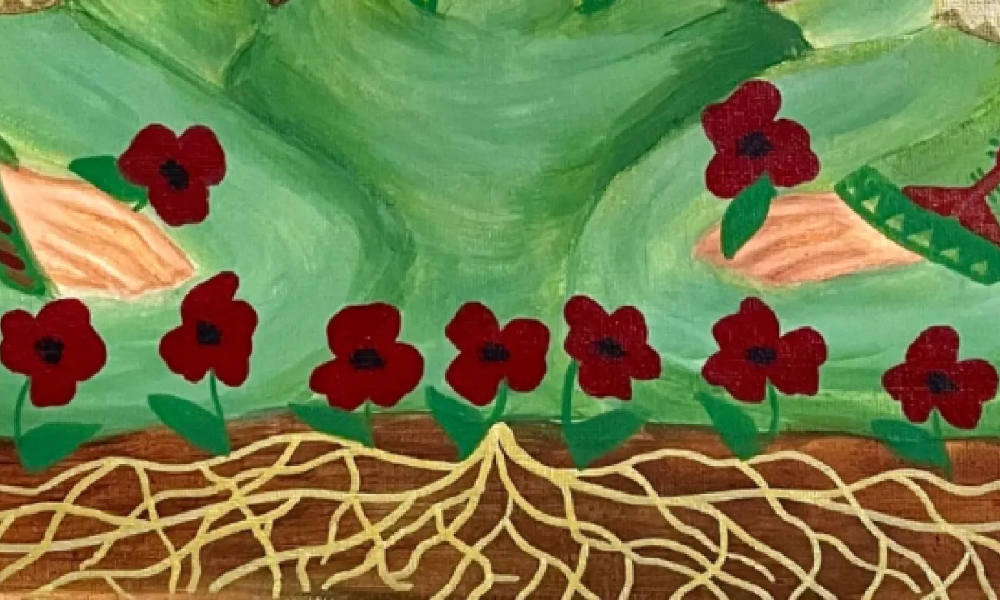 Le symbole des coquelicots, représentant "la résistance par le sang" fait partie des critiques faites à l'affiche de la JMP 2024. JMP