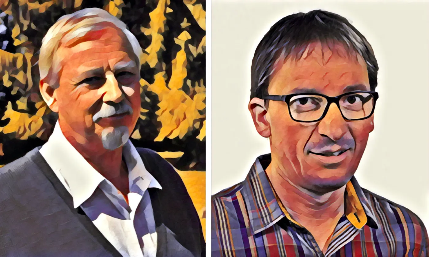 Jean-Blaise Fellay & Gilles Bourquin © Cath.ch / Réformés.ch