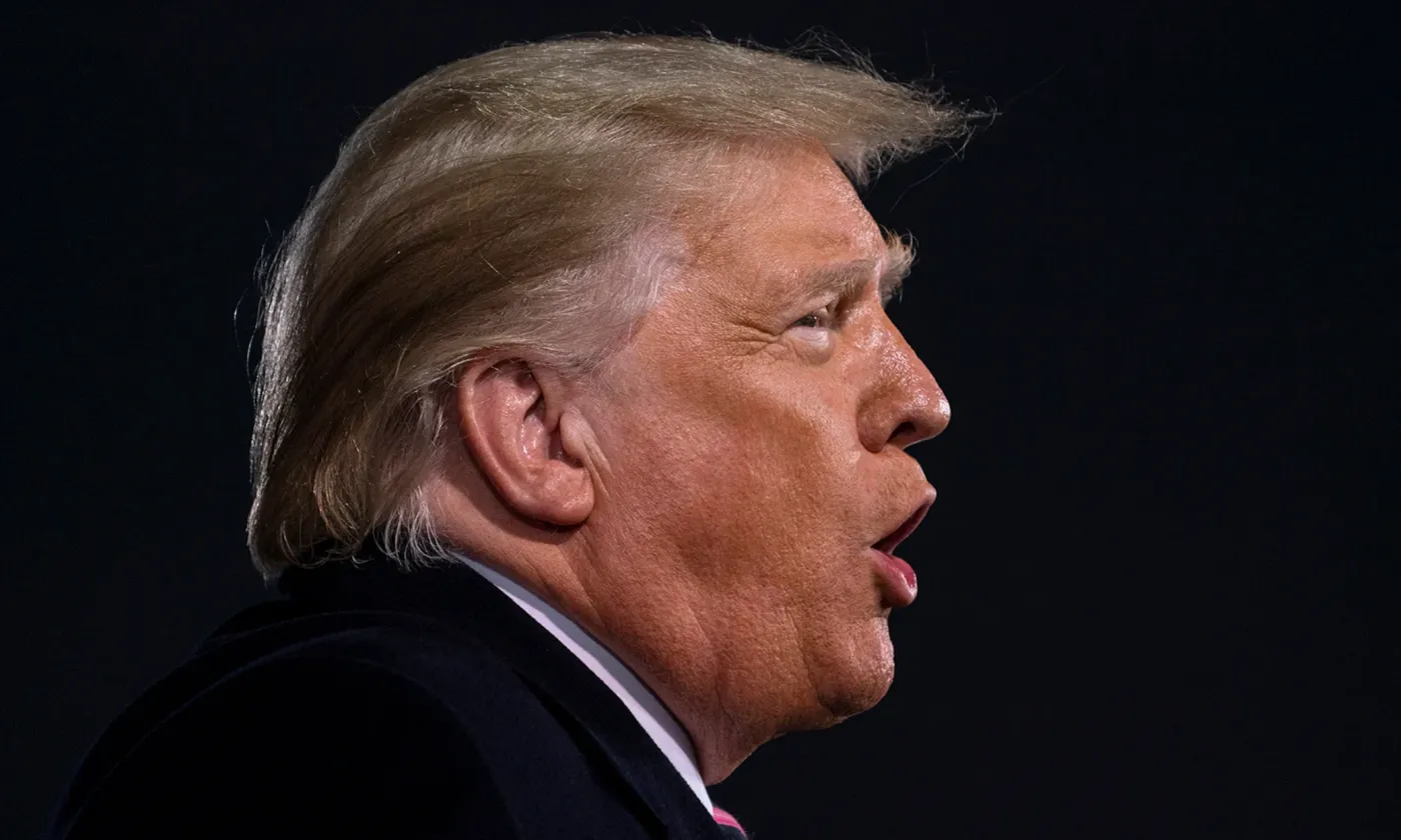Donald Trump pendant la campagne du 22 septembre, Pennsylvanie @AP Photo/Evan Vucci