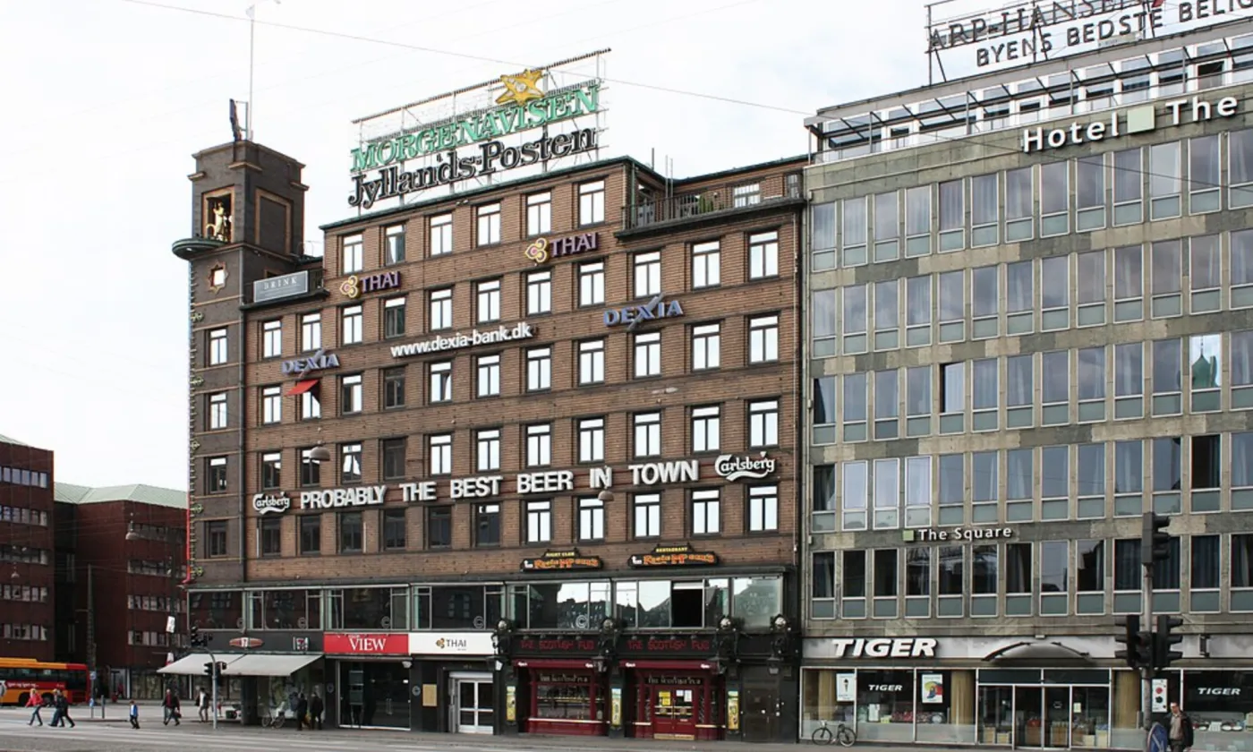 Siège du quotidien danois Jyllands-Posten qui a publié le 30 septembre 2005 des caricatures de Mahomet de 12 dessinateurs Flikr