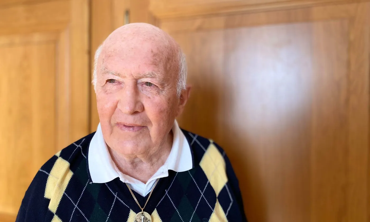 Le chanoine Michel-Ambroise Rey © Noriane Rapin / RTSreligion