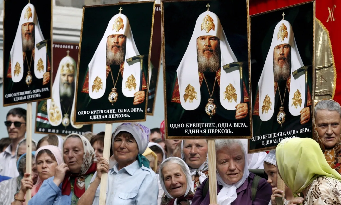 Pendant très longtemps, les orthodoxes russes étaient assimilés au patriarcat de Moscou.. Sergey Dolzhenko/ Keystone