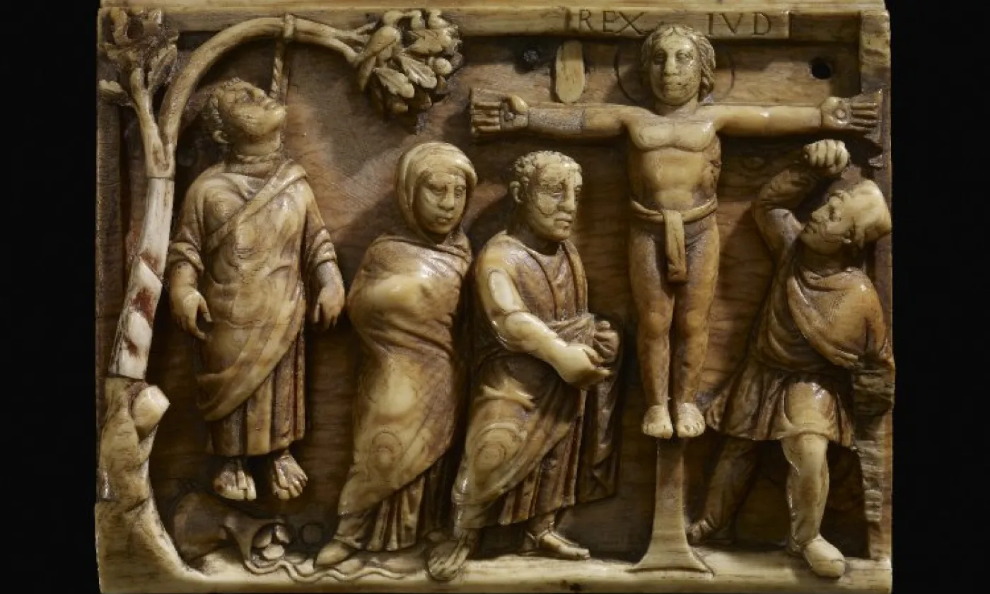 Plaque en ivoire de la crucifixion du Christ au British Museum ©Wikimedia Commons/CC-BY-SA-4.0