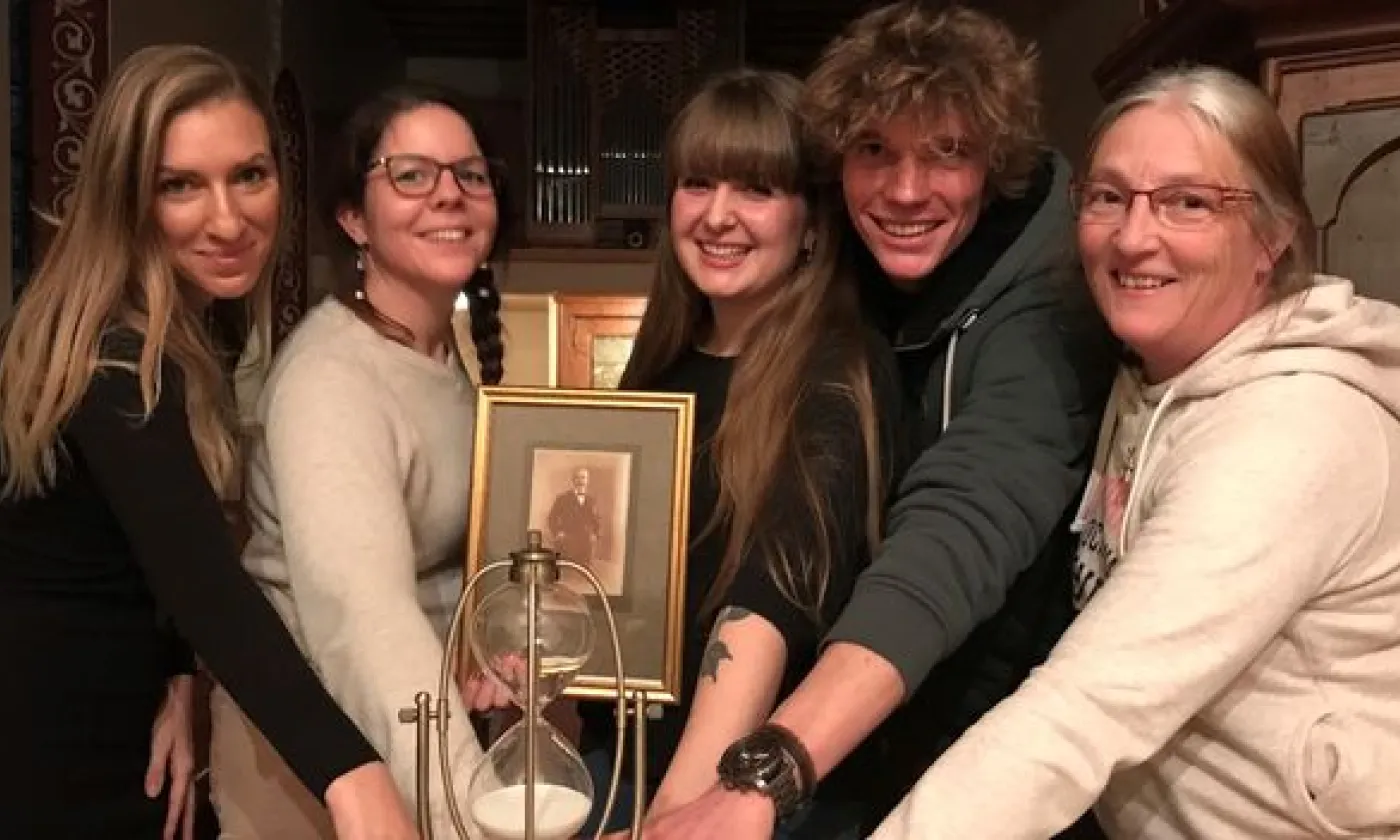 Le "Trélexcape game" au Temple de Trélex ©Fabien Hünenberger/RTSreligion