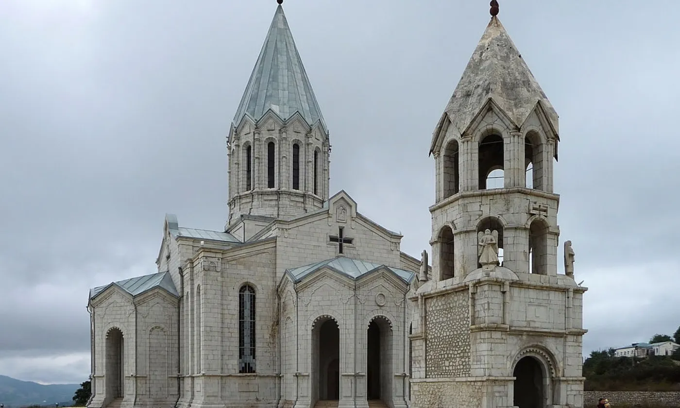 La cathédrale Saint-Sauveur à Shushi, Haut-Karabakh ©Wikimedia Commons/Ondřej Žváček/CC BY-SA 3.0