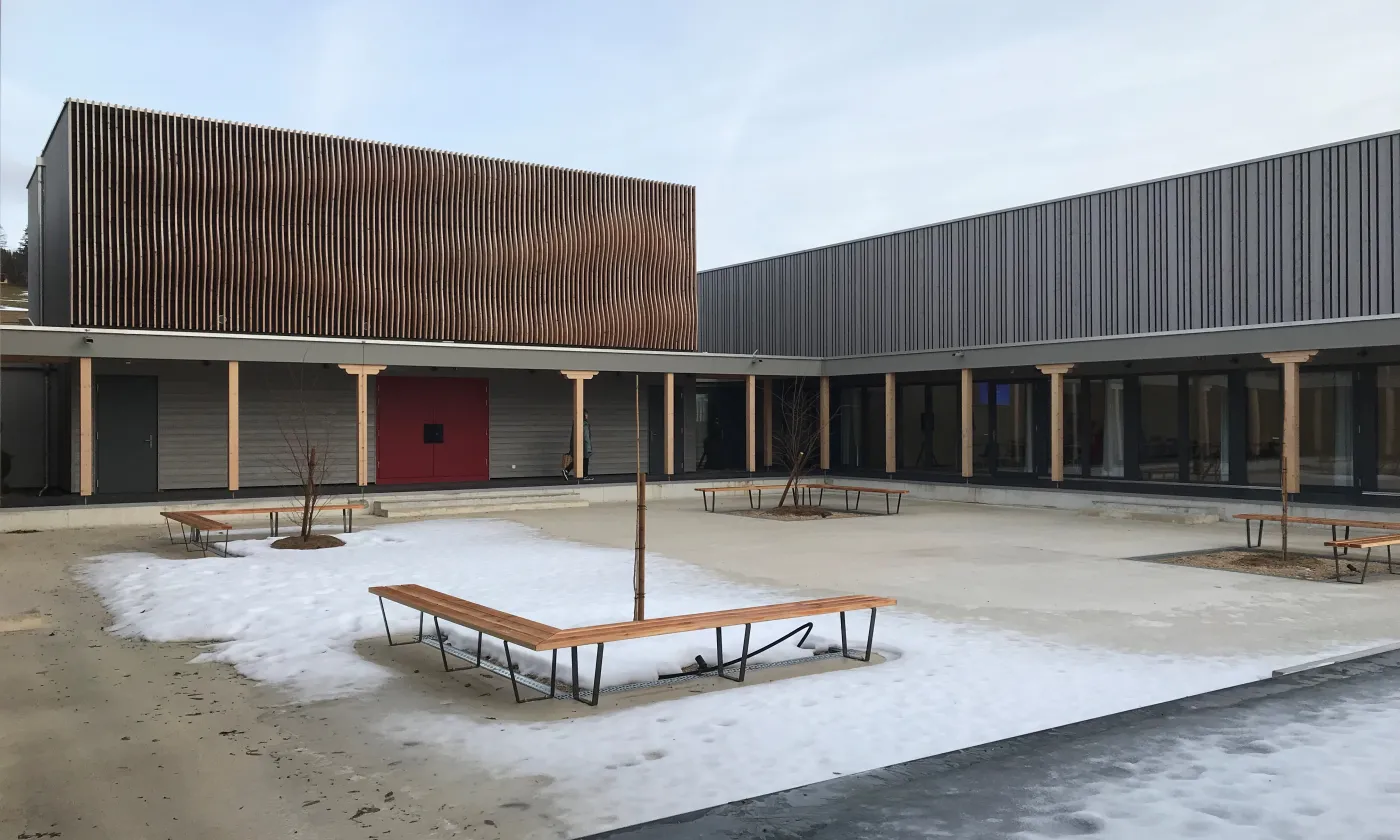 Le centre tao Ming Shan à Bullet ©Guillaume Henchoz/RTSreligion