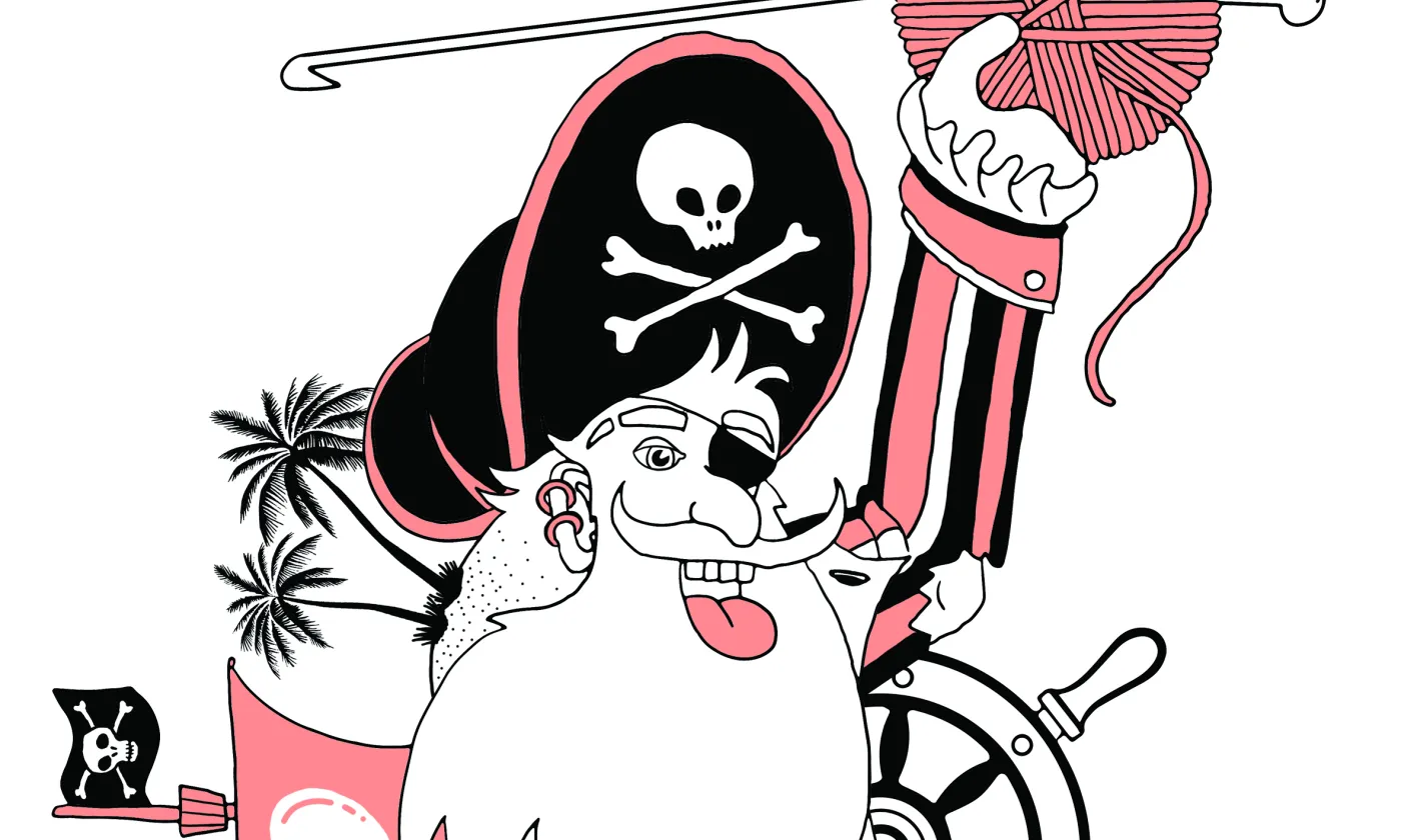 Marcel face aux pirates du capitaine Rouge Sang ©DR