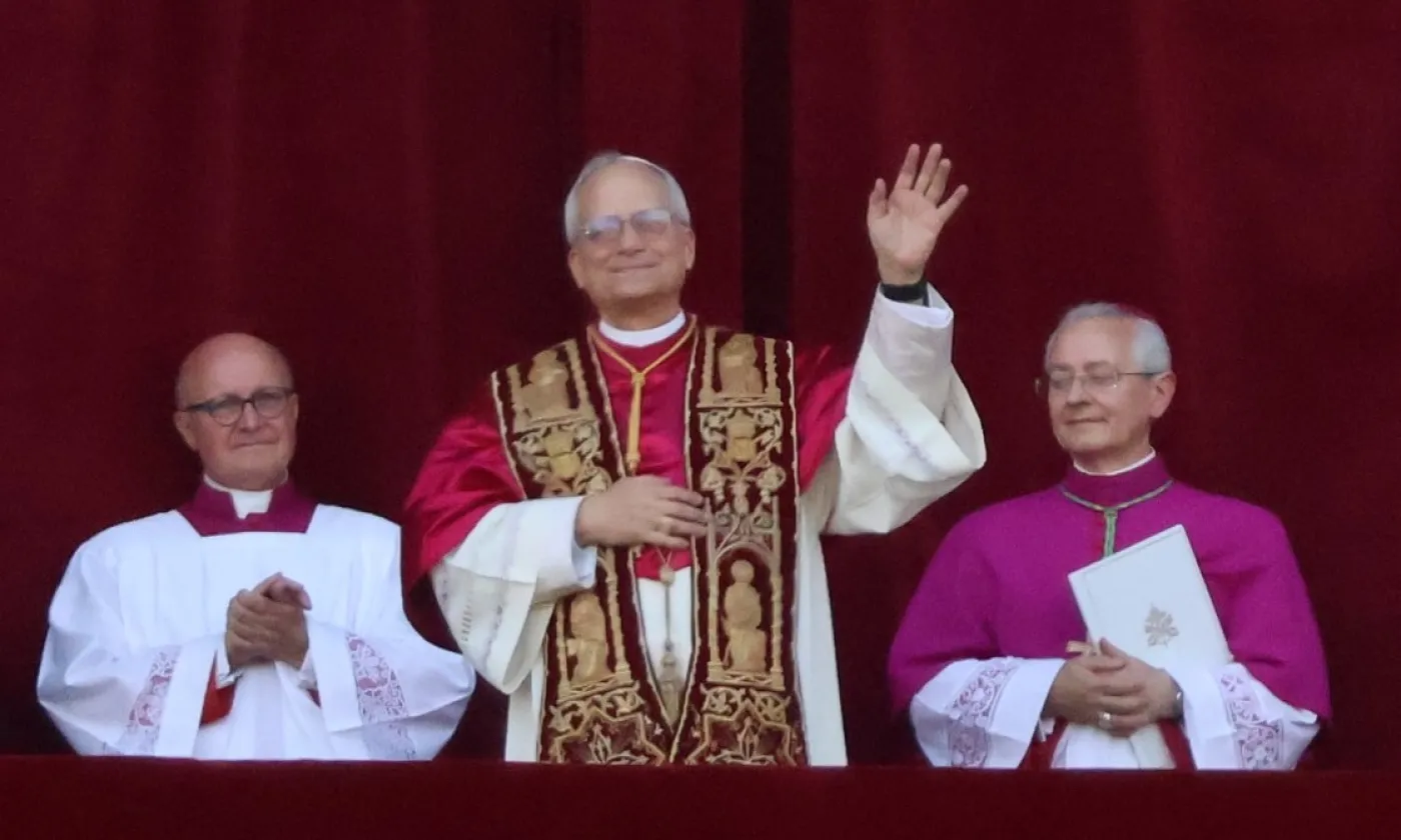Le pape Léon XIV ©Edgar Beltrán / The Pillar, CC BY-SA 4.0 Wikimedia Commons