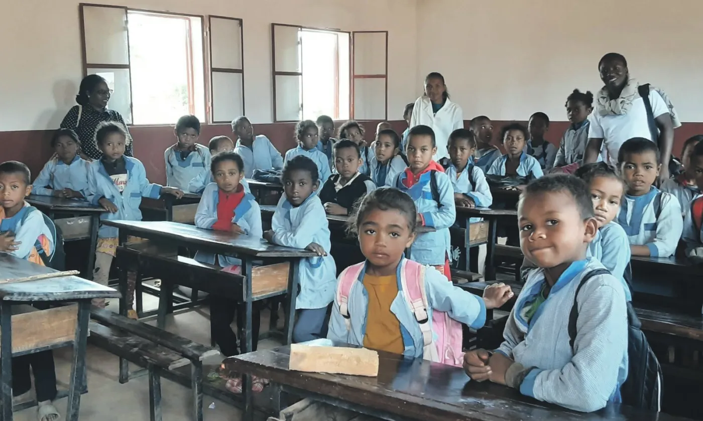 Visite de la délégation de l’Eglise presbytérienne rwandaise à l’Eglise de Jesus Christ à Madagascar, avril 2024 ©Document remis/EPR