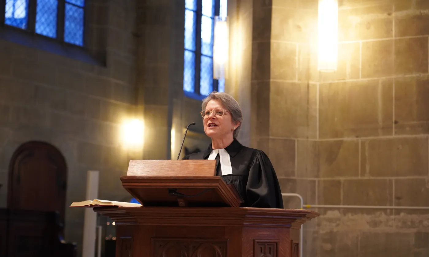 Rita Famos, pasteure et présidente des réformés suisses EERS