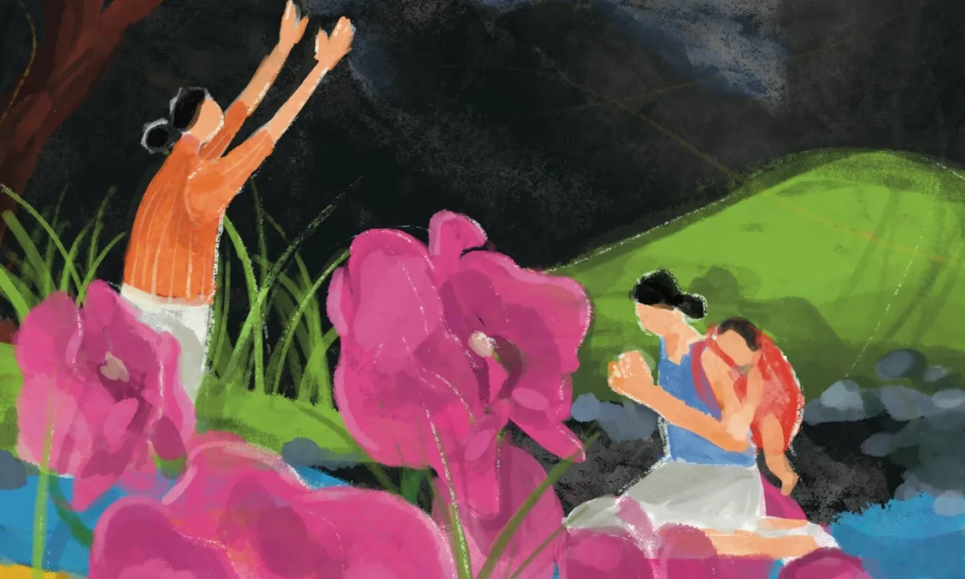 Extrait de l'illustration de Hui-Wen Hsiao pour évoquer la Journée mondiale de prière (JMP) 2023 ©WDPIC