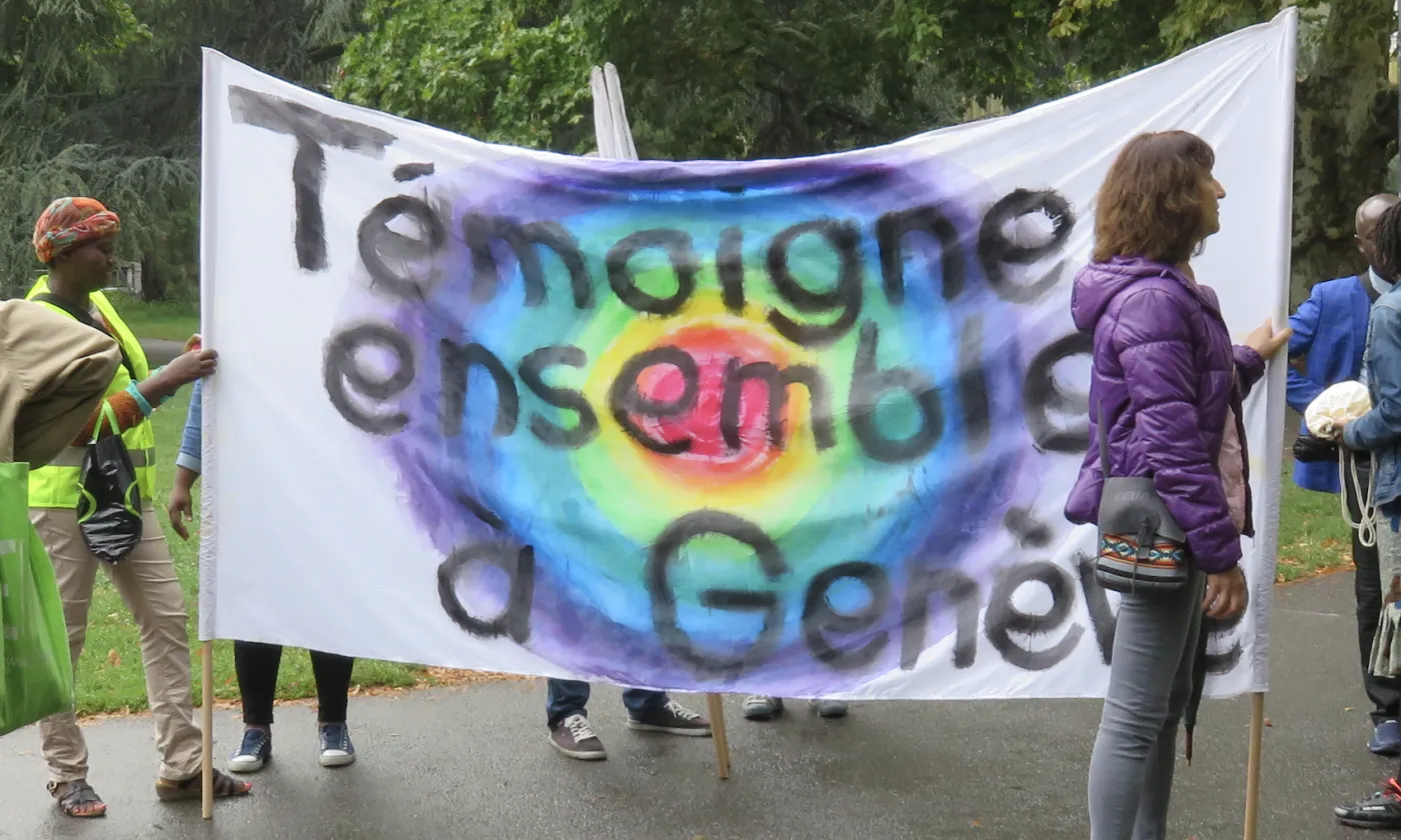 Le cortège au parce des Cropettes LV