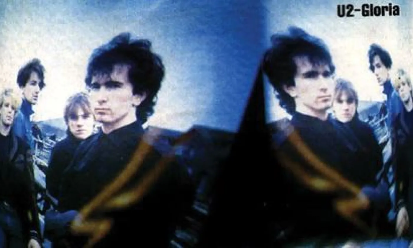 Extrait de la couverture du single "Gloria" de U2 ©DR