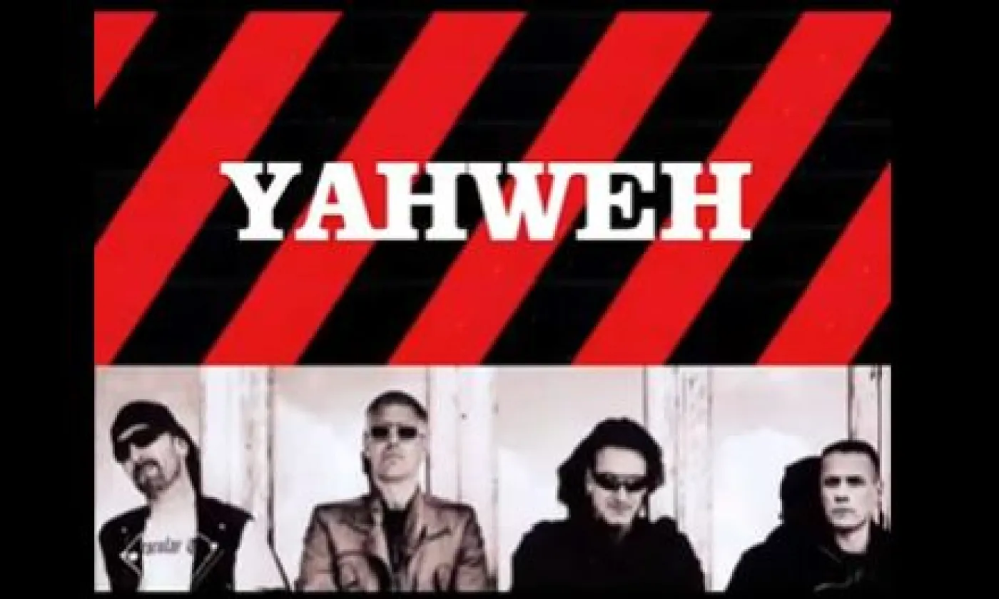 Extrait de la couverture du single de "Yahweh" de U2 ©DR