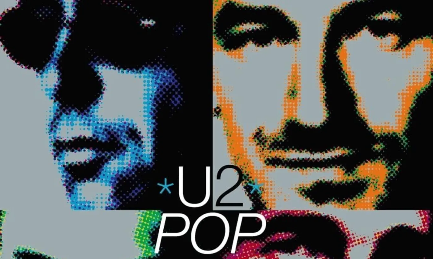 Extrait de la couverture de l'album "Pop", contenant la chanson "Wake Up Dead Man" ©DR