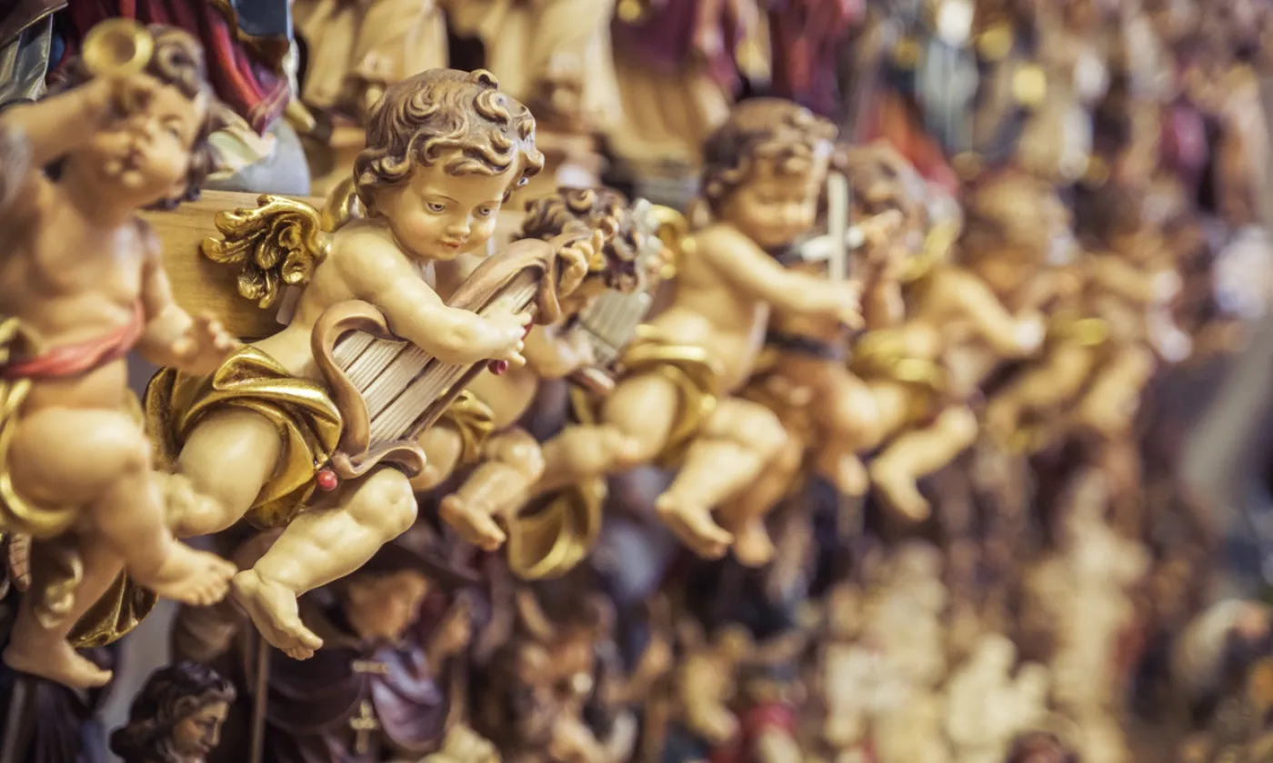 Les figurines d'anges s'arrachent dans les commerces. Image d'illustration. © iStock/DaveLongMedia Les figurines d'anges s'arrachent dans les commerces. Image d'illustration. © iStock/DaveLongMedia