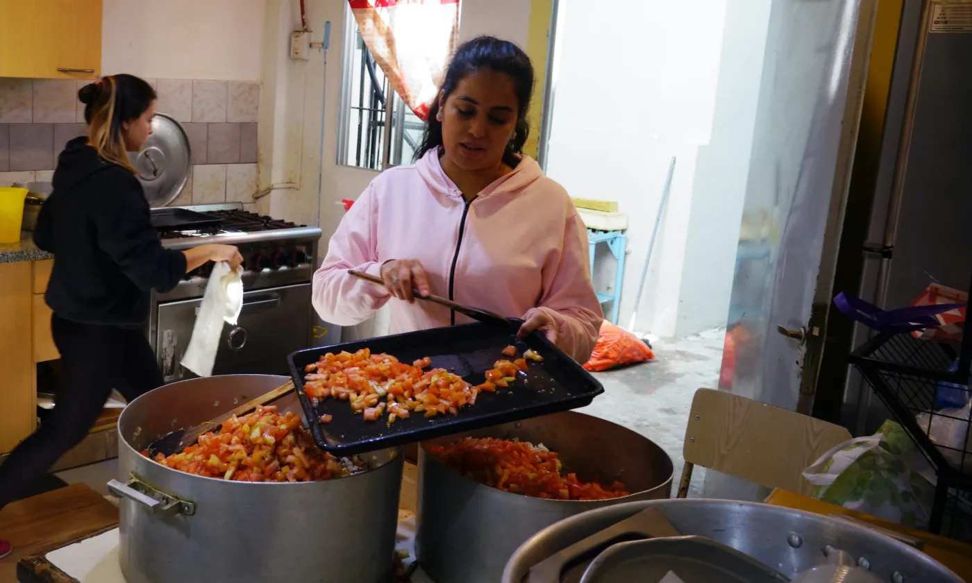 L’Eglise catholique soutient les cantines populaires. ©Jean-Claude Gerez/RTSreligion