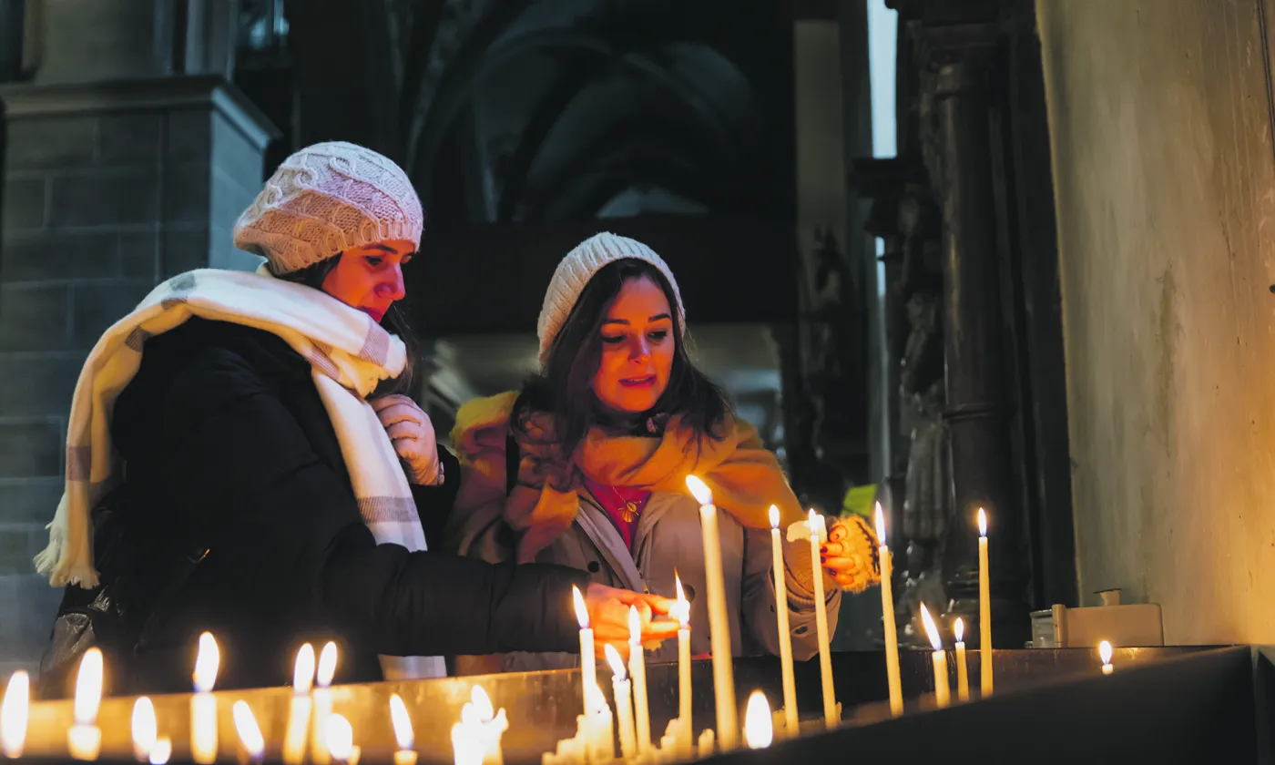 Au culte, les fidèles ont froid ©iStock