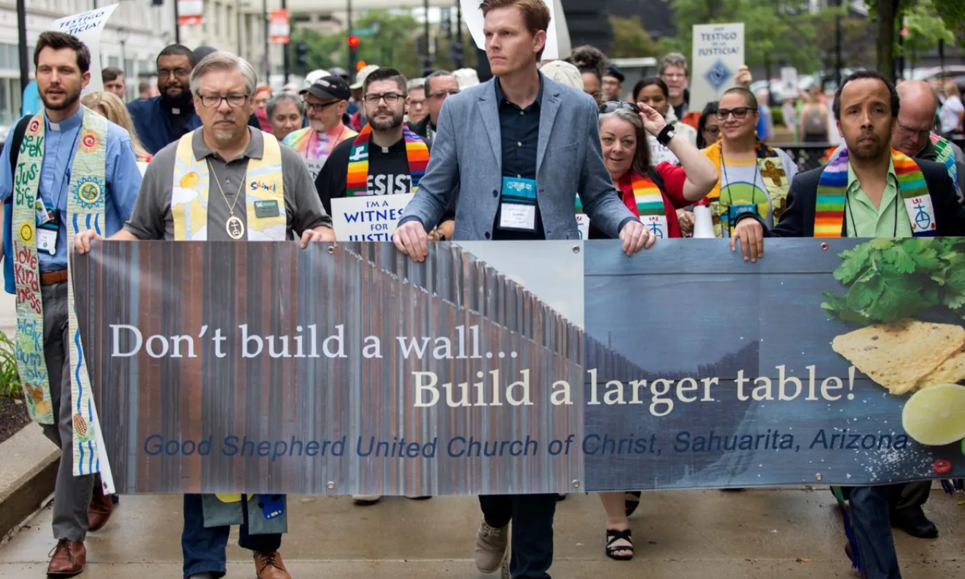 Le pasteur Randy J. Mayer, de la Good Shepard Church of Christ en Arizona, est engagé depuis plus de vingt ans auprès des migrants à la frontière entre le Mexique et les Etats-Unis. DR