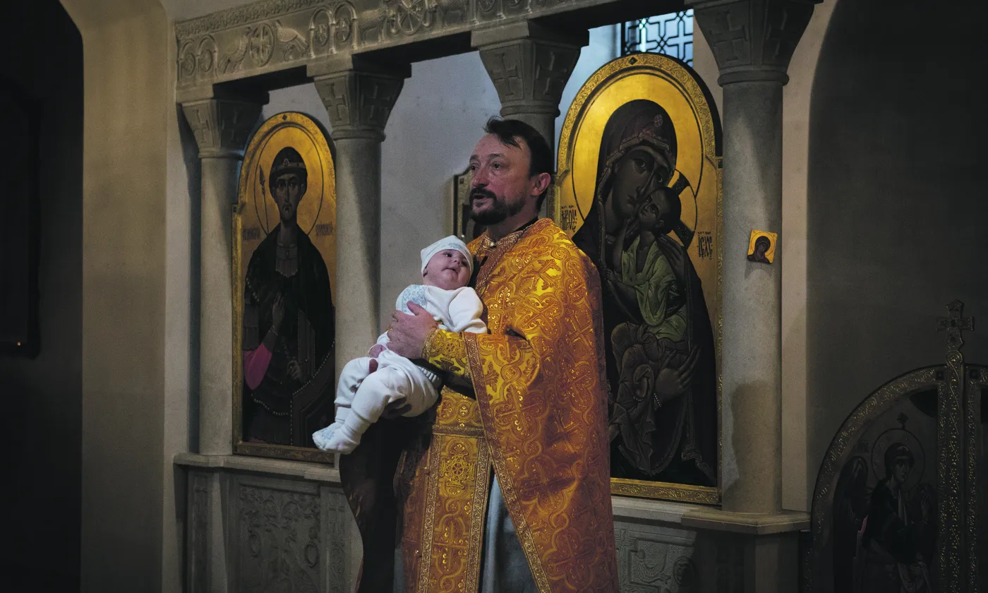 Boutcha: messe dans la ville martyre © Laurène Daycard