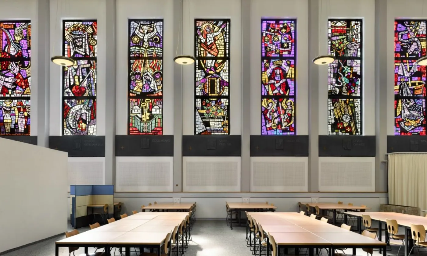 La chapelle Regina Mundi de l’Université de Fribourg © Dirk Weiss